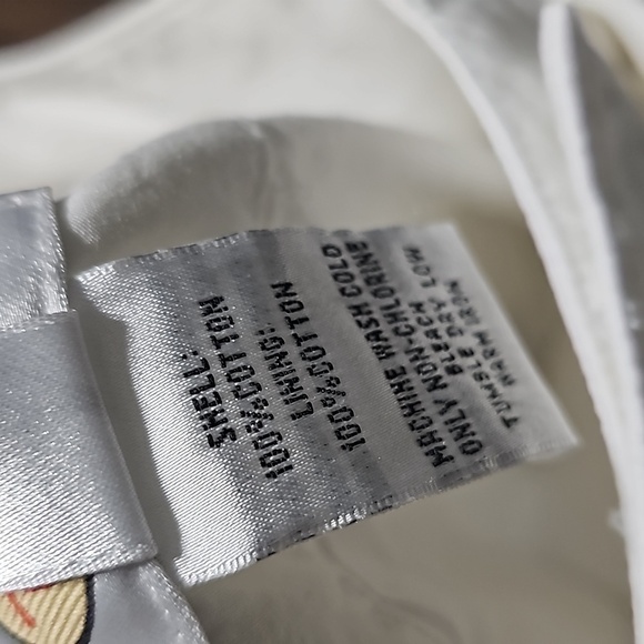 Talbots White Belted Pants Size 6 NWT‎ - Picture 6 of 7